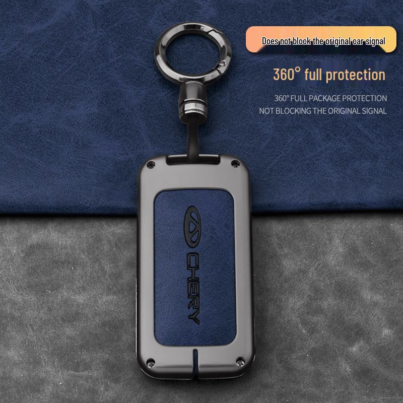 Fits 25 Chery iCAR V23 Models: Smart Bluetooth Key Case with Metal Protection
