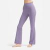 Nike High-Waist Slim Fit Flared Sports Pants Women Bottoms Purple FV7922-509