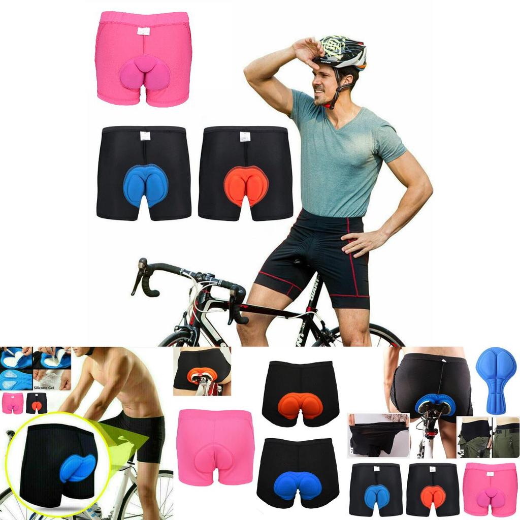 Breathable Men Women Cycling Shorts With Sponge Gel 3d Padded For Superior Comfort