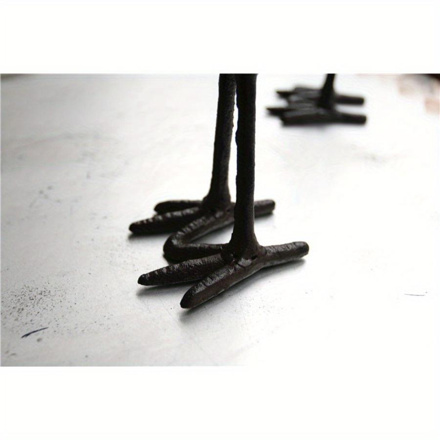 Sfeșnic din Fontă Rustic Creativ pentru Cină Decor Retro Lampă cu Ulei Exterior Recuzită Veche Pasăre Decor Acasă