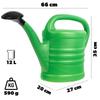 KADAX Universal Watering Can Plastic for Flowers Capacious