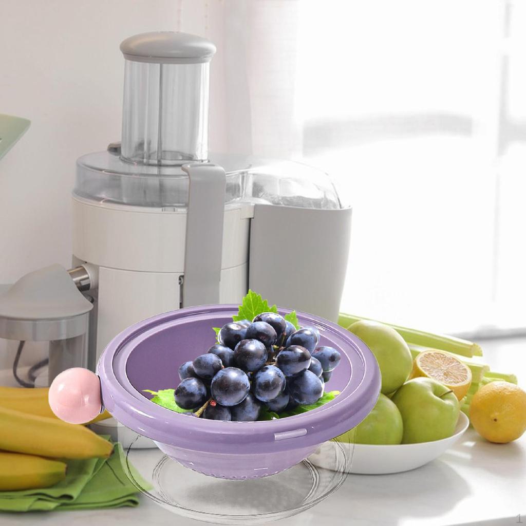 Function Kitchen Colander Set with Drain Bowl for Food Preparation