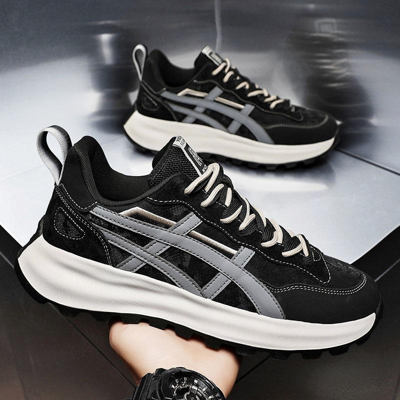 New Men's Shoes Are Trendy In Summer, Student Leisure and Comfortable Running, Light Sports, Thick-soled Heightening Dad Trendy Shoes