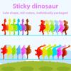 TPR Elastisch Plakkerig Dinosaurus Spel Kinder Verjaardagsfeest Cadeau Kleuterschool School Feest Cadeauzak Carnaval Cadeaus