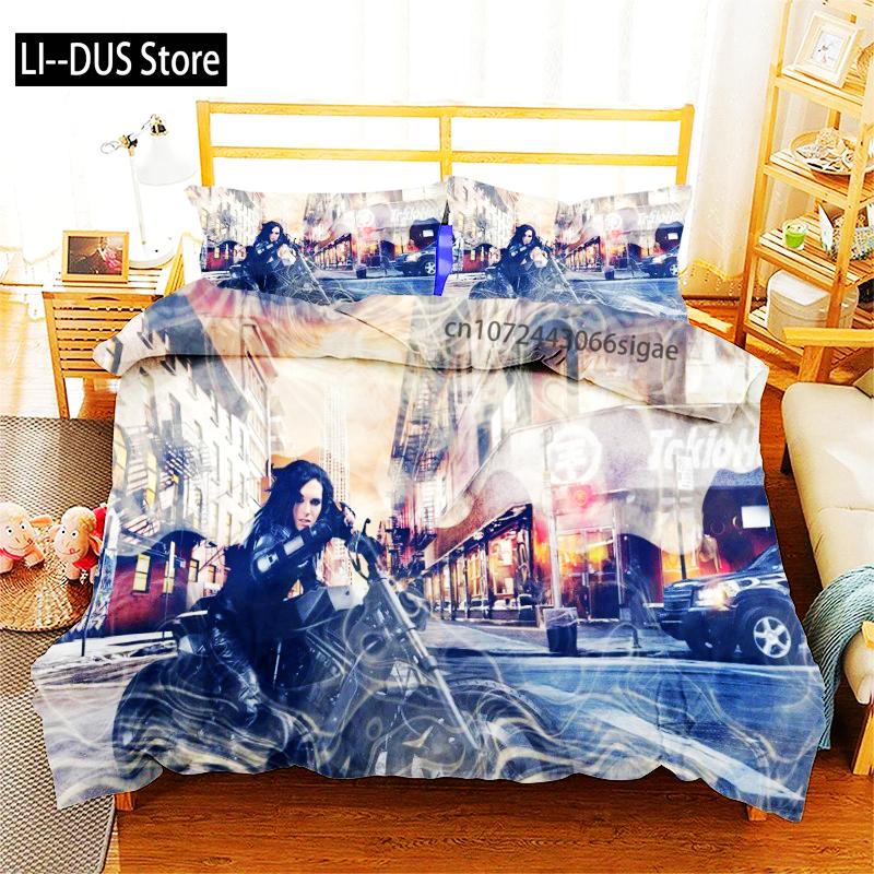 Rock Band Tokio Hotel3D Print Bedding Set Duvet Covers Pillowcases One Piece Comforter Bedding Sets Bedclothes Bed K581