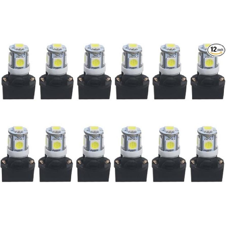 Приборная панель Кластер датчиков Панель приборов Свет Белый Цвет Светодиодная лампочка Упаковка 1 шт.