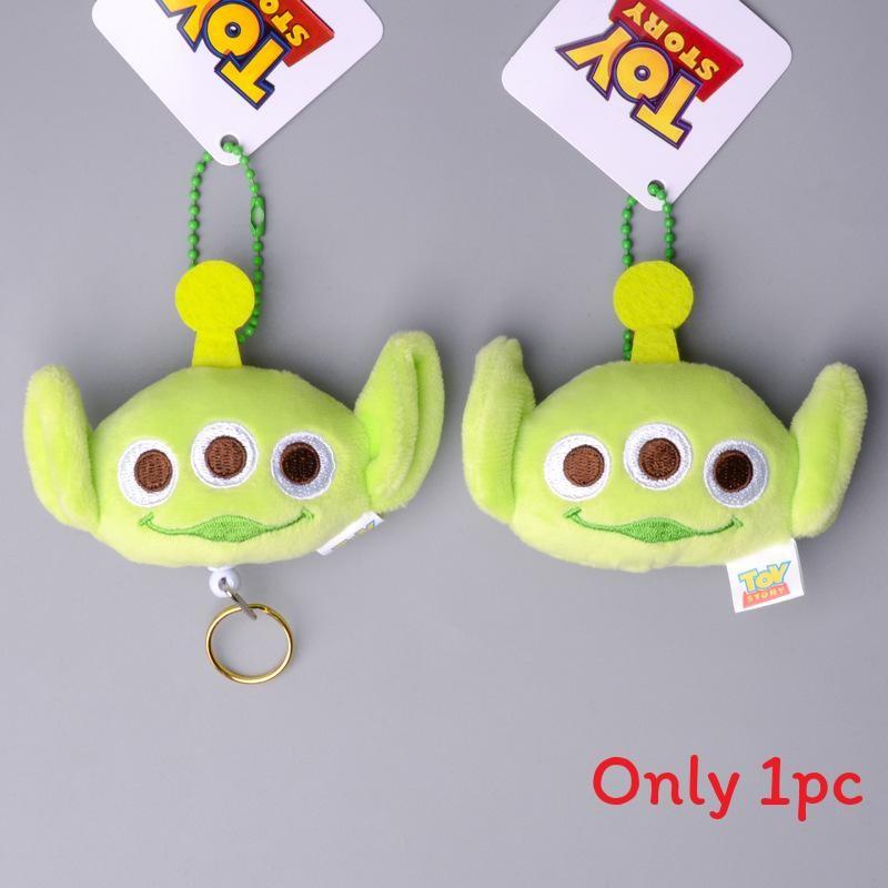 Buzz Story Toy Lightyear Strawberry Bear Plush Toy Pendant Buckle Telescopic