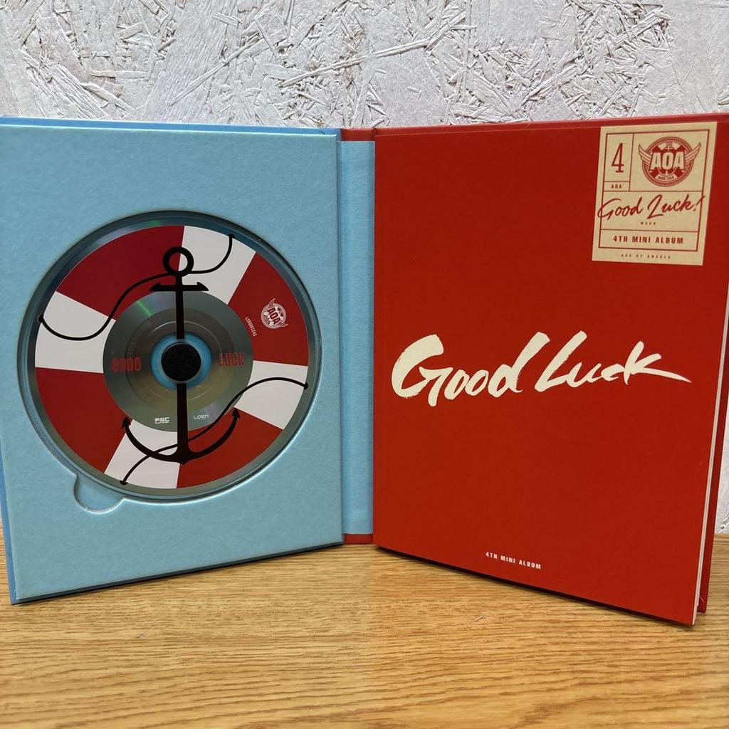 [USED] AOA 4th Mini Album Good Luck with Trading Card