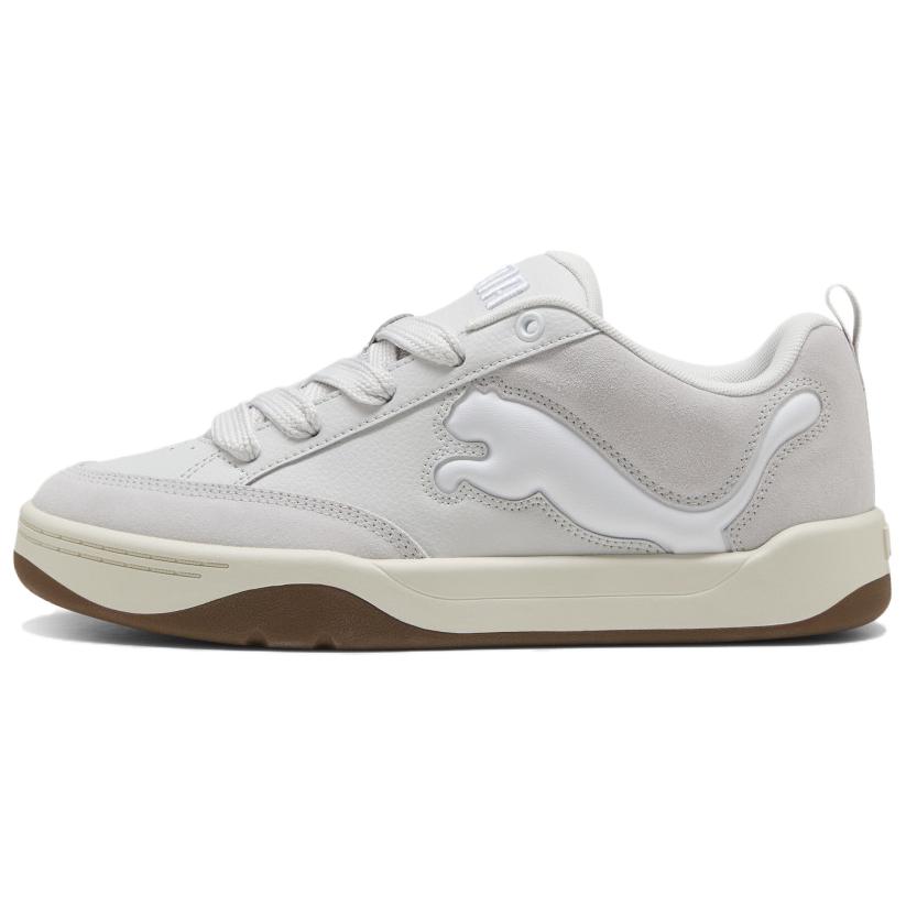 PUMA Park Lifestyle Skateboard Shoes Unisex Gray 35.5