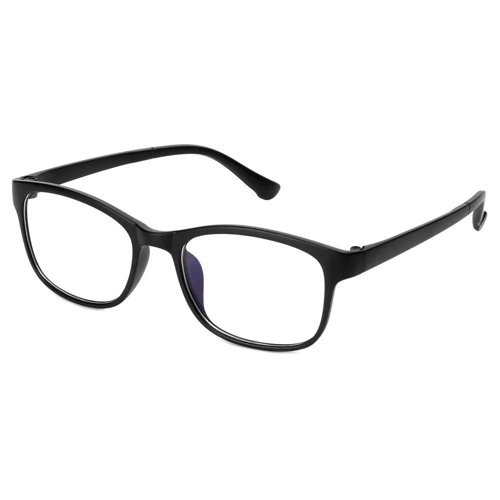 Eyewear Clear Lens Unisex with Blue Film Reading Glasses Flat Mirror Computer Eyeglasses Frames