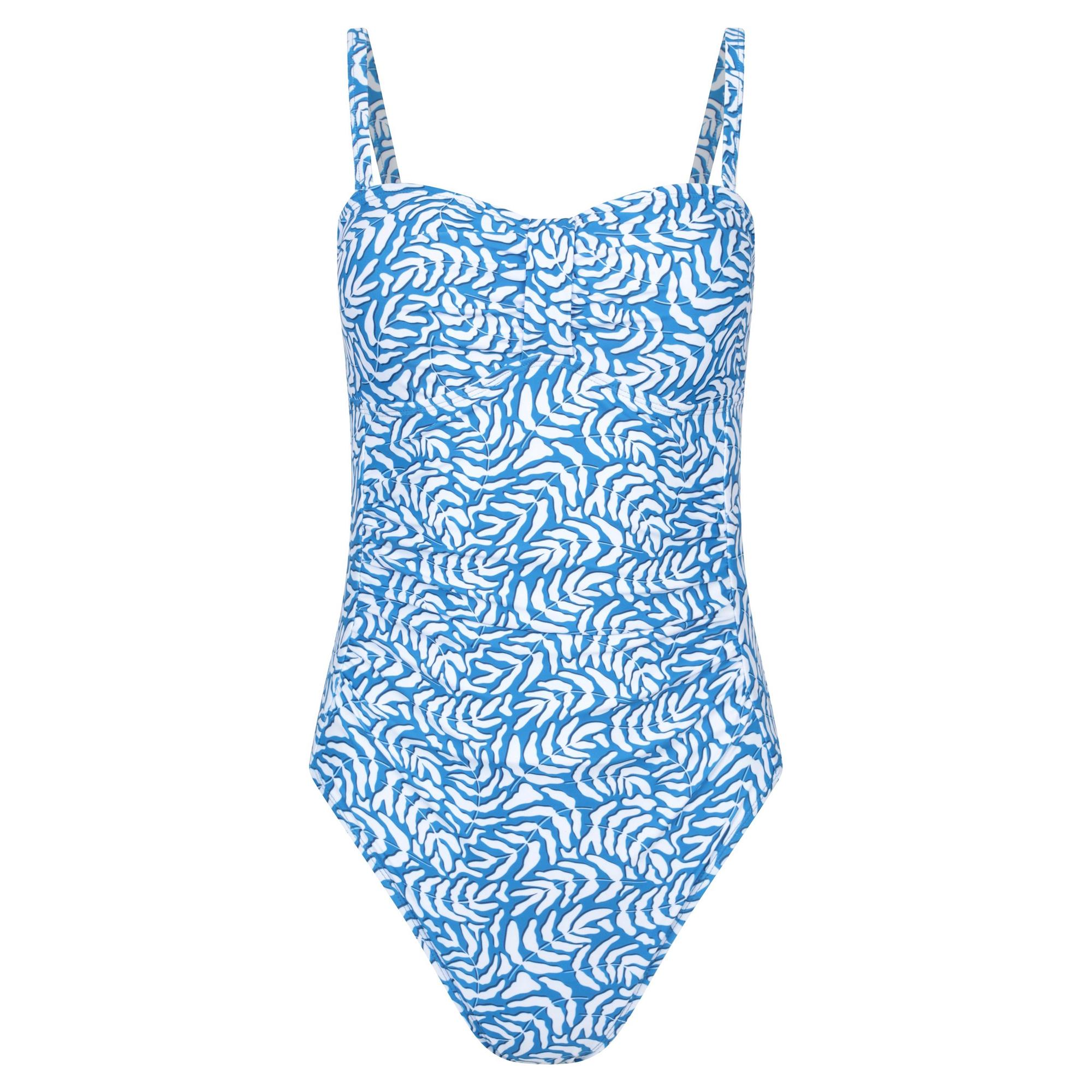 Traje de Baño Entero Estampado Resort para Mujer/Señora Mountain Warehouse con Control de Abdomen 6 UK azul