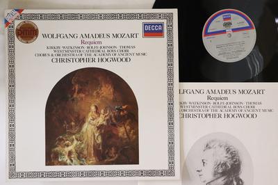 LP Record EMMA KIRKBY, CAROLYN WATKINSON, ANT - Mozart Requiem 643005 DECCA 1984 Germany Classical Used