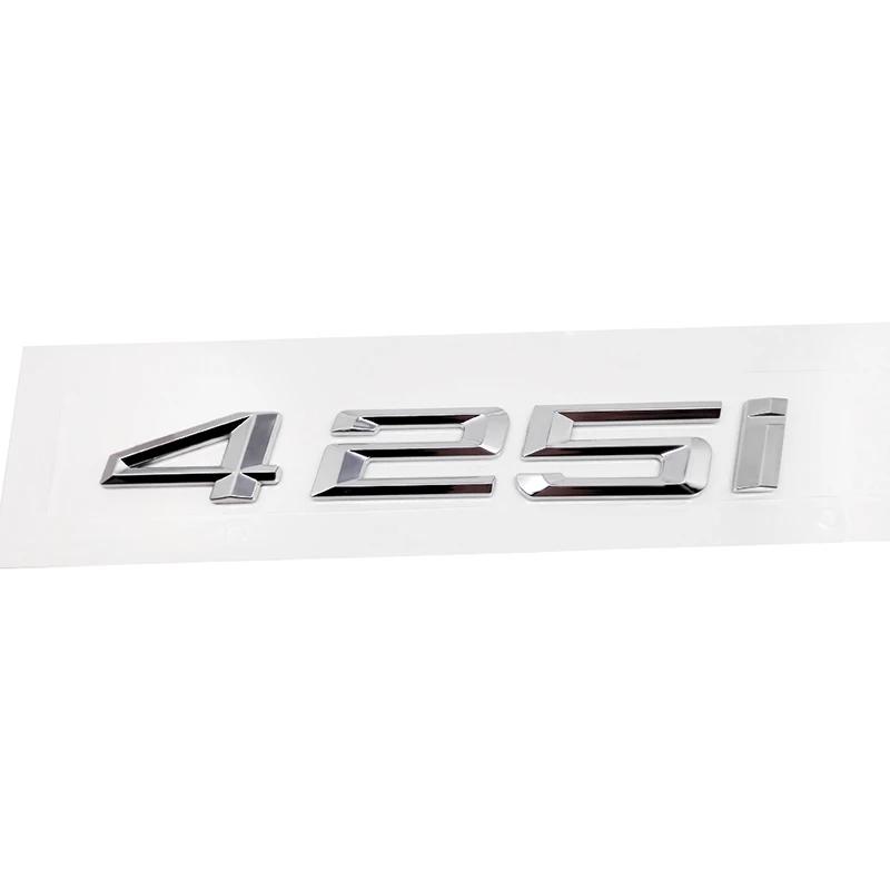 ABS Samochód Tylny Bagażnik Litery Logo Odznaka Emblemat Naklejka Dla BMW Seria 4 420i 425i 428i 430i 435i 440i 450i F30 F32 F33 F36 G26 G22