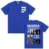 Singer Maria Becerra La Nena De Argentina Graphic T Shirts Men Women Clothing T Shirt 100 Cotton 90s Summer Tshirt Streetwear