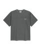Malittepeulangsowajeobeo Outline Classic Logo Dyeing Oversized Tee Charcoal