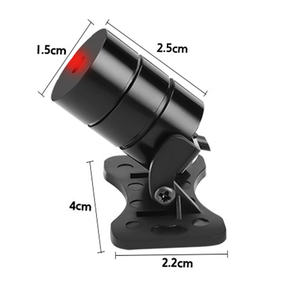 Motorcycle Laser Light Projector Taillight Fog Lamp Brake Signal Warning Light Motorcycle Car Safety Driving Decor Accessories