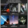 30W LED Flash Light 2000 High Lumens Handheld Flashlight with COB Light Work Light for Home Camping Hiking Emergency