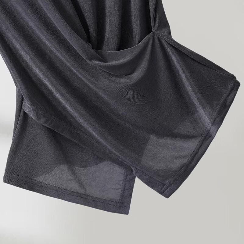 T-shirt à manches courtes et col rond pour femme avec perles