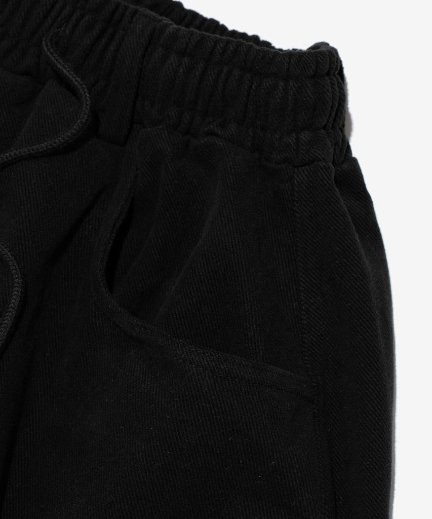 CARGOBROS Warm Fleece Tapered Cargo Pants (Black)