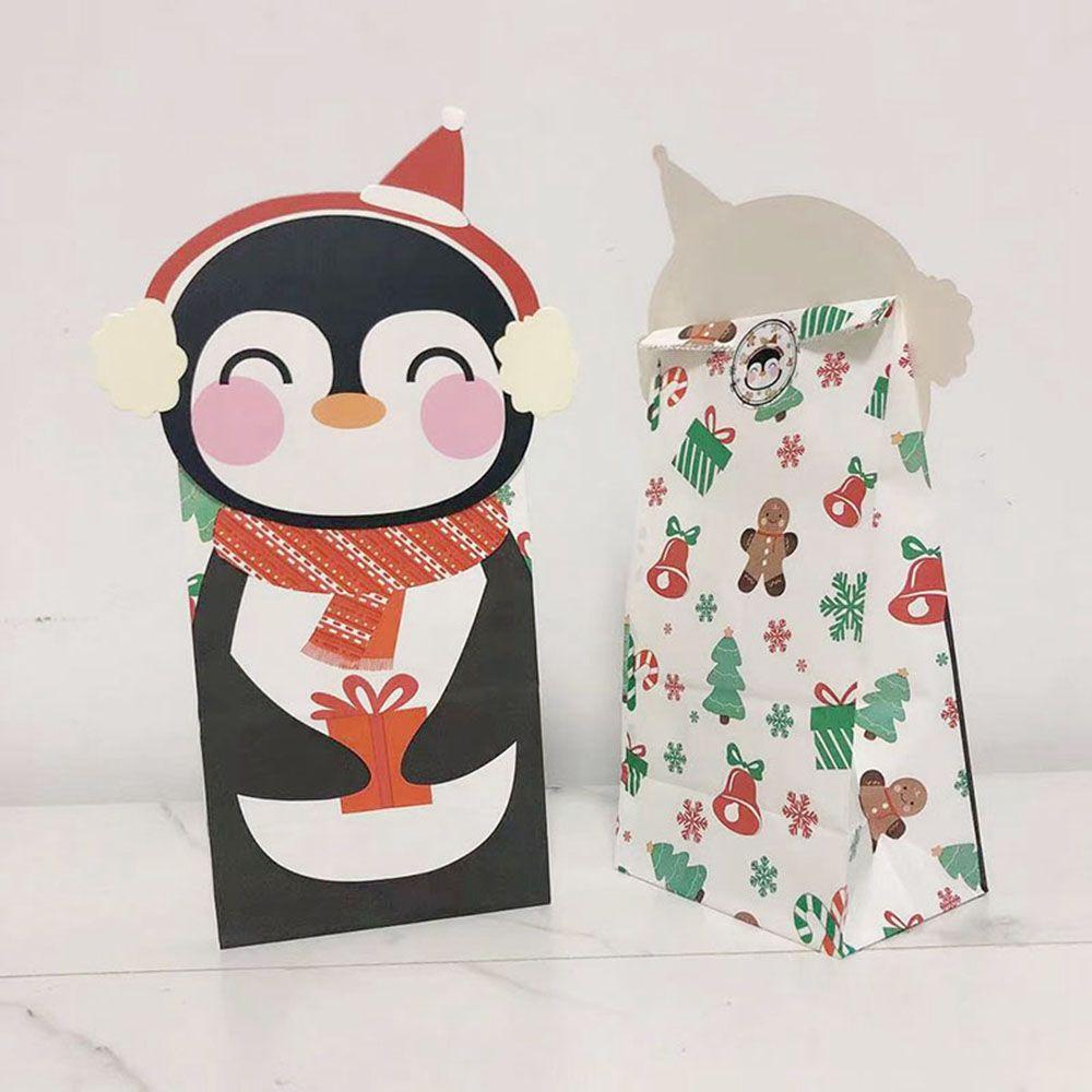 Christmas Candy Santa Claus Christmas Ornament Christmas Decorations Food Packing Bags Gift Bags