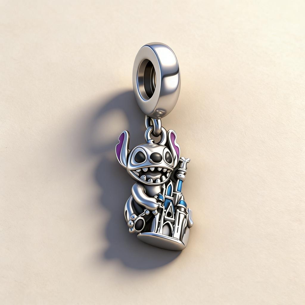 Toy Story Monsters, Inc.Stitch,Dumbo,Winnie the Pooh,Charm Beads Dangle Fit Snake Bracelet Necklace Beads For Diy Jewelry
