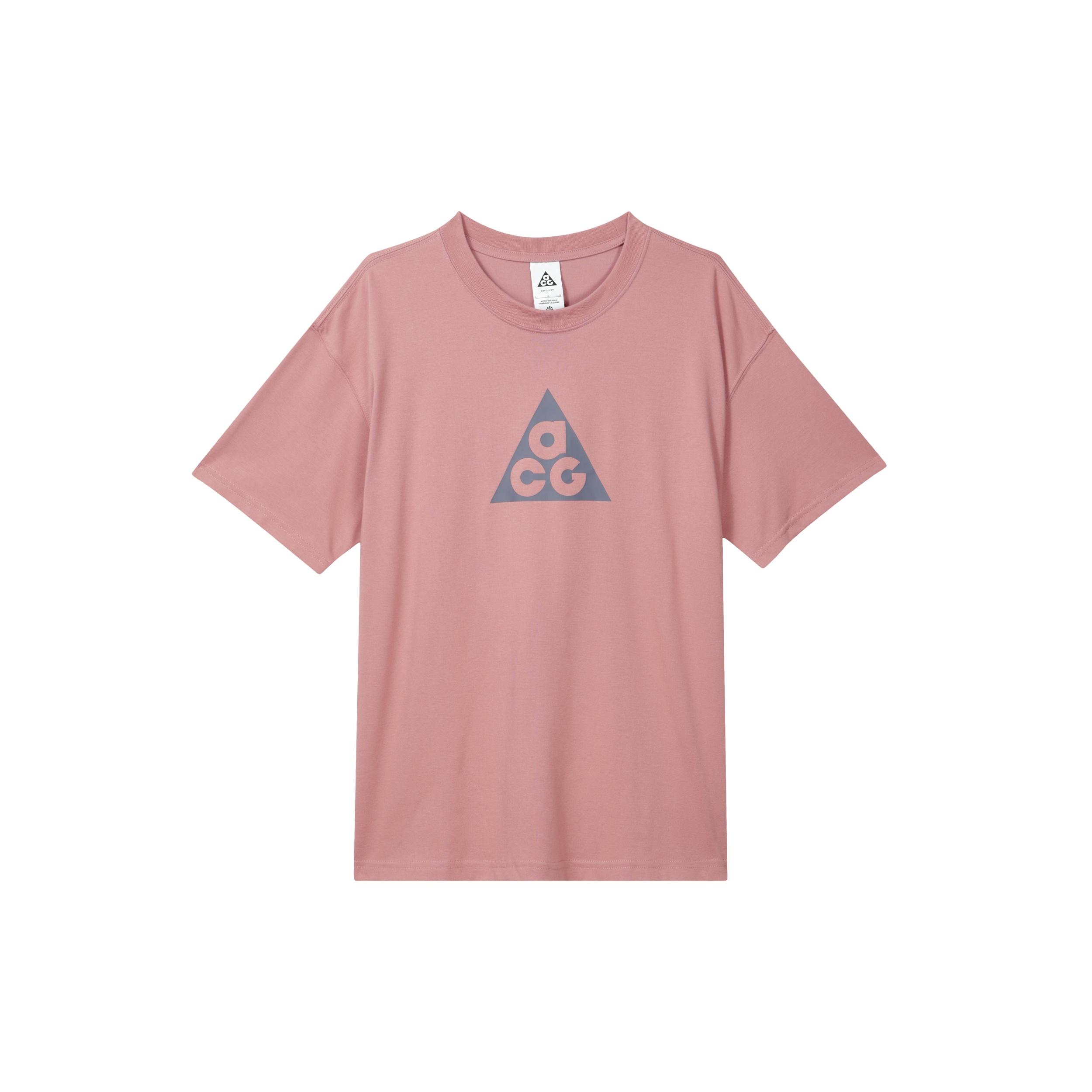 Nike ACG Dri-FIT Logo T-Shirt Asia Sizing  Pink  Men s FQ3741-618 XXL