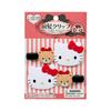 Sanrio Front Hair Clip Long Hello Kitty ABS Resin Set Right Left Facing Makeup Cleansing 612952