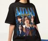 Aidan Gallagher Shirt - American Actor Shirt,Number 5 Tshirt,Vintage Bootleg Style Graphic Tee