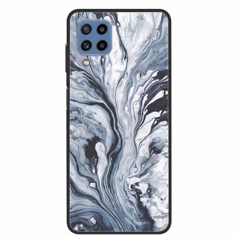 For Samsung Galaxy A12 Case Marble TPU Silicone Soft Phone CoverFor Samsung Galaxy M12 Case Samsung F12 Protector Gift New Para
