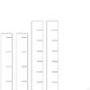 6x Drawer Dividers Organizer, Partition Non Slip Organizers Separators for