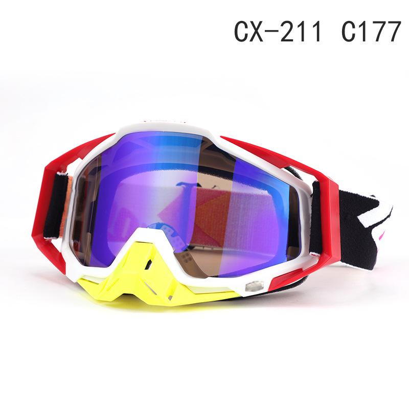100% Windproof Off-road Motorcycle & Ski Goggles for Outdoor Riding