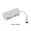 4/6/12ports 4/6/12Ports Hub Splitter Distributer Connector LED Cabinet Light Adapter Junction Box