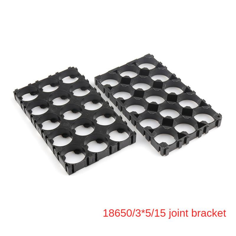 1pc 18650 Lithium Cell Battery Case Holder 4x5 Holder Batteries Pack Plastic Holder Bracket For DIY 18650 Battery Pack Storage
