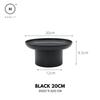 Homlly Uii Round Decorative ABS Storage Tray