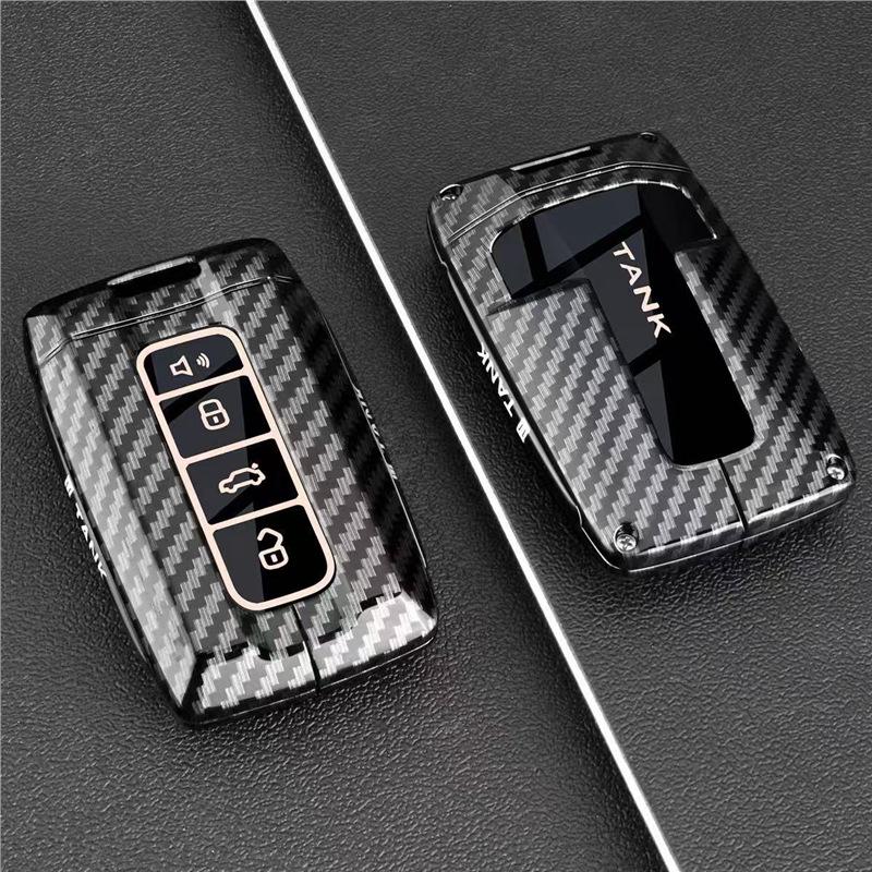 Tank 300/400/500/700 Hi4T Key Case for New Energy Models - Car Buckle Shell