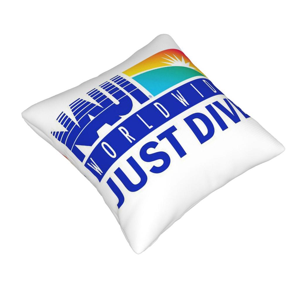 NAUI The Difinition Of Diving Square Pillowcase Pillow Cover Cushion Zip Decorative Comfort Throw Pillow for Home Bedroom