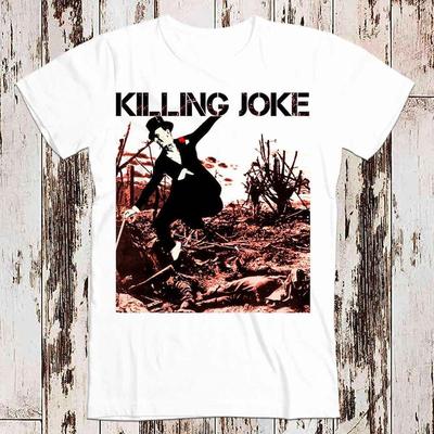 230 Gsm 100% Cotton Killing Joke Man With Suit T Shirt Meme Gift Funny Tee Vintage Unisex Gamer Cult Movie Music Mens Womens Adult Top Tee 8025
