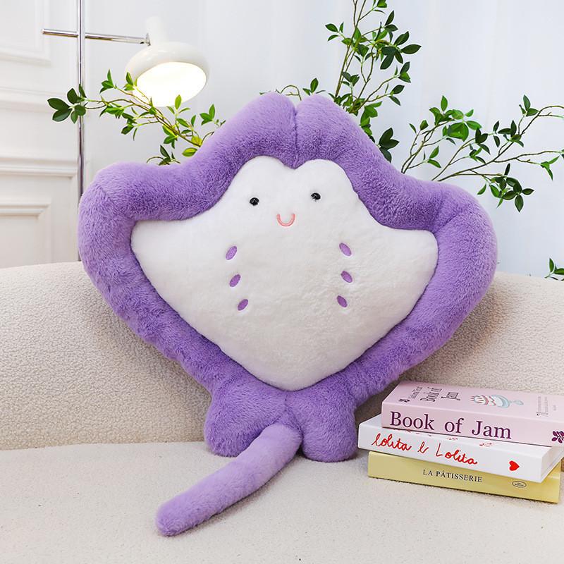 Plush Mobulidae Cartoon Toy Stuffed Pillow Doll Bedroom Decoration Gift Kids