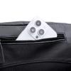 Leather Waist Bag for Men Casual Crossbody Fanny Pack with Adjustable Belt