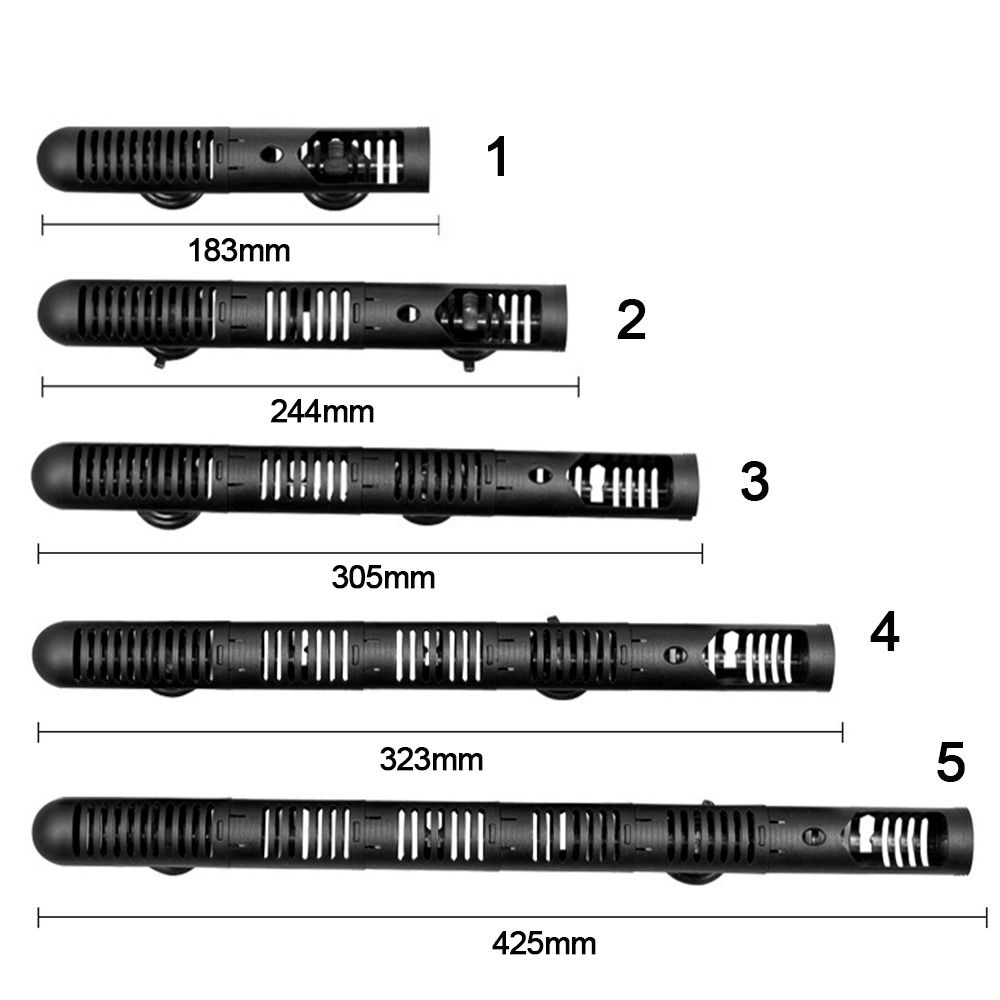 Multisection Heating Rod Protective Sleeve Plastic Protective Case  Aquariums Supplies
