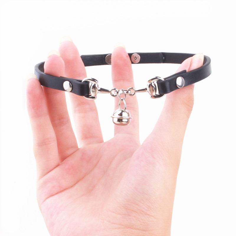 Oscuro Dulce Fresco Chicas Diseño de Nicho Sentido Gargantilla Collar de Campana Personalidad Versátil Collar Collar Joyería para Mujer