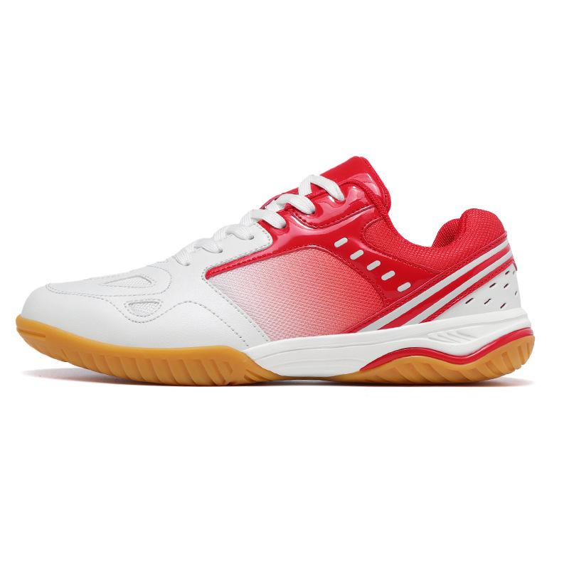 New Shock-absorbing and Wear-resistant Badminton Shoes Men and Women Adult Youth Table Tennis Shoes Competition Sports Training Shoes