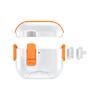 For AirPods 4 Case with Phone Stand Function TPU PC TWS Earbuds Protective Cover