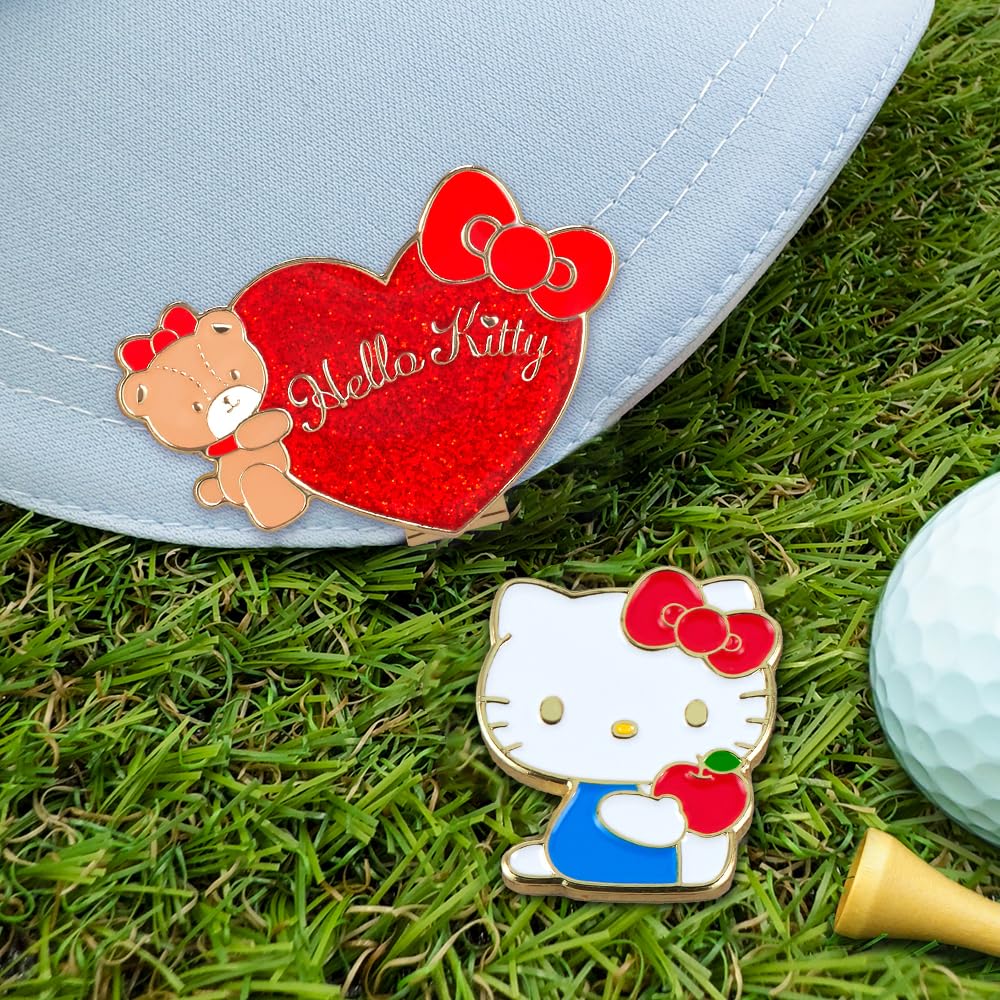 Hello Kitty Golf Sanrio Characters Licensed Product Kitty Marker, (Hello (KTM003))