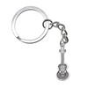 Electric Guitar Keychain Music Charm Graduation Memento Key Ring 28mm