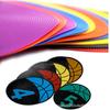 Digital Basketball Training Mark Disc - Round Flat Mat