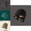 Cozy Knit Beanie For Women And Men With Stylish Button Design Warm Winter Hat