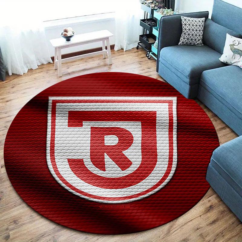 SSV Jahn Regensburg Round Area Rug,Carpet Rug for Living Room Bedroom Sofa Playroom Decor,Non-slip Floor Mat
