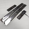 Battitacco per MG mg4 2022 Batticalcagno Acciaio Inossidabile Car Styling Modanatura Accessori Piastra Paracolpi Su Battitacchi