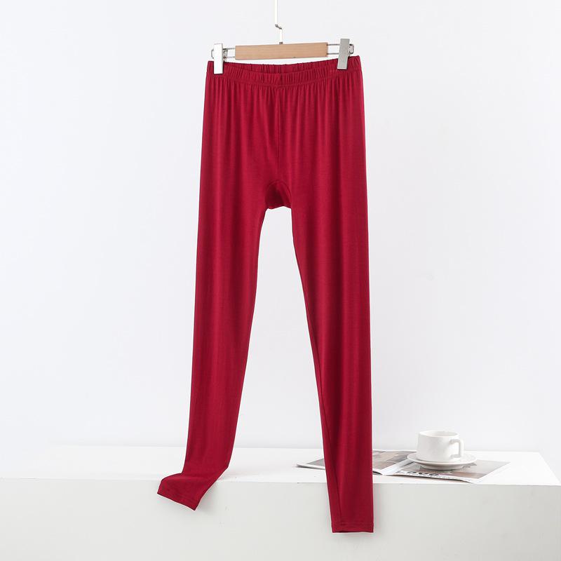 Damen Plus Size Schlankmachende Dünne Leggings für Frühling und Herbst